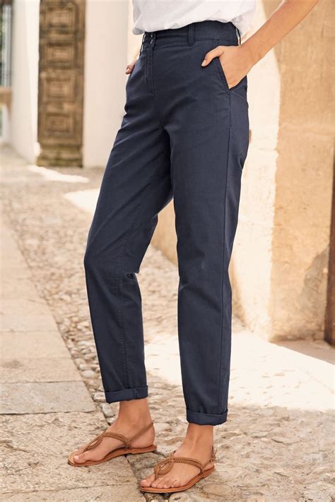 next navy chinos ladies.